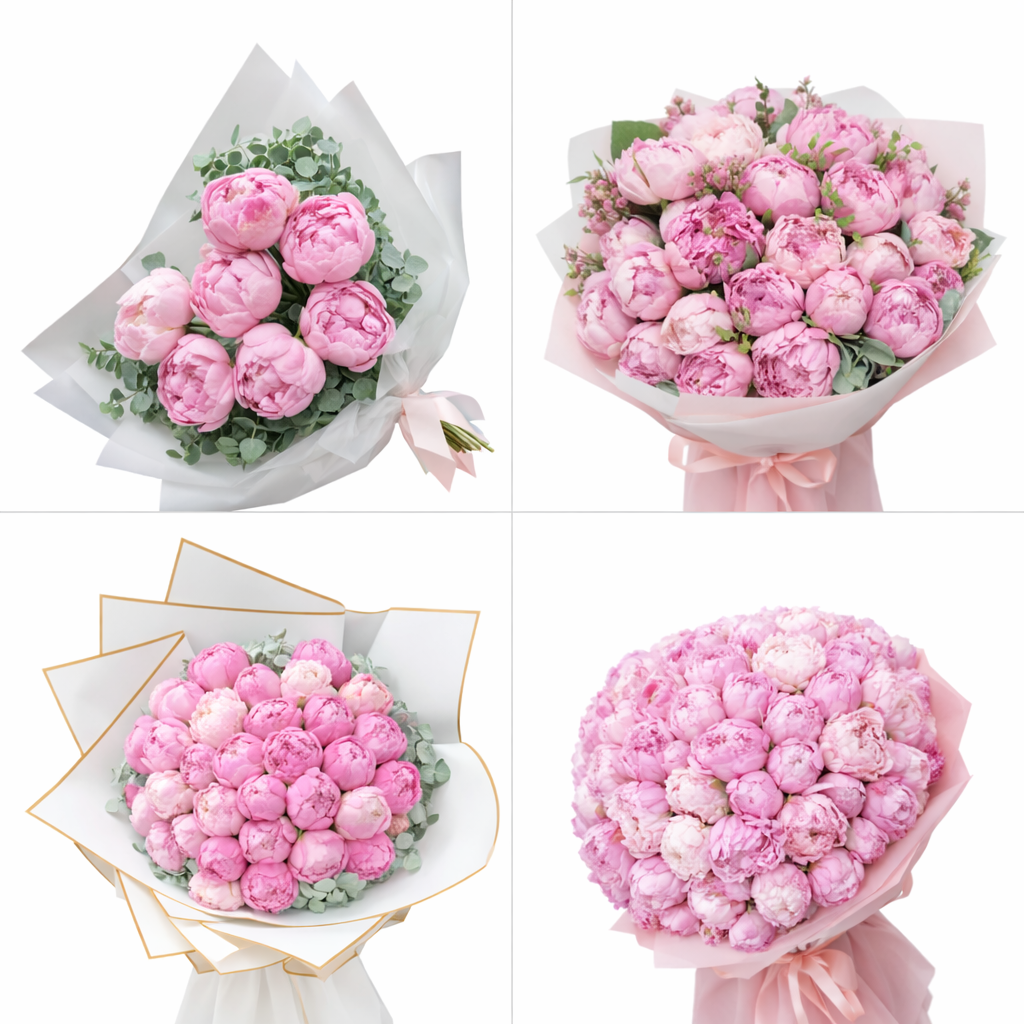 Доставка пионов в Бодруме | MarinaCicek.com с доставкой в тот же день