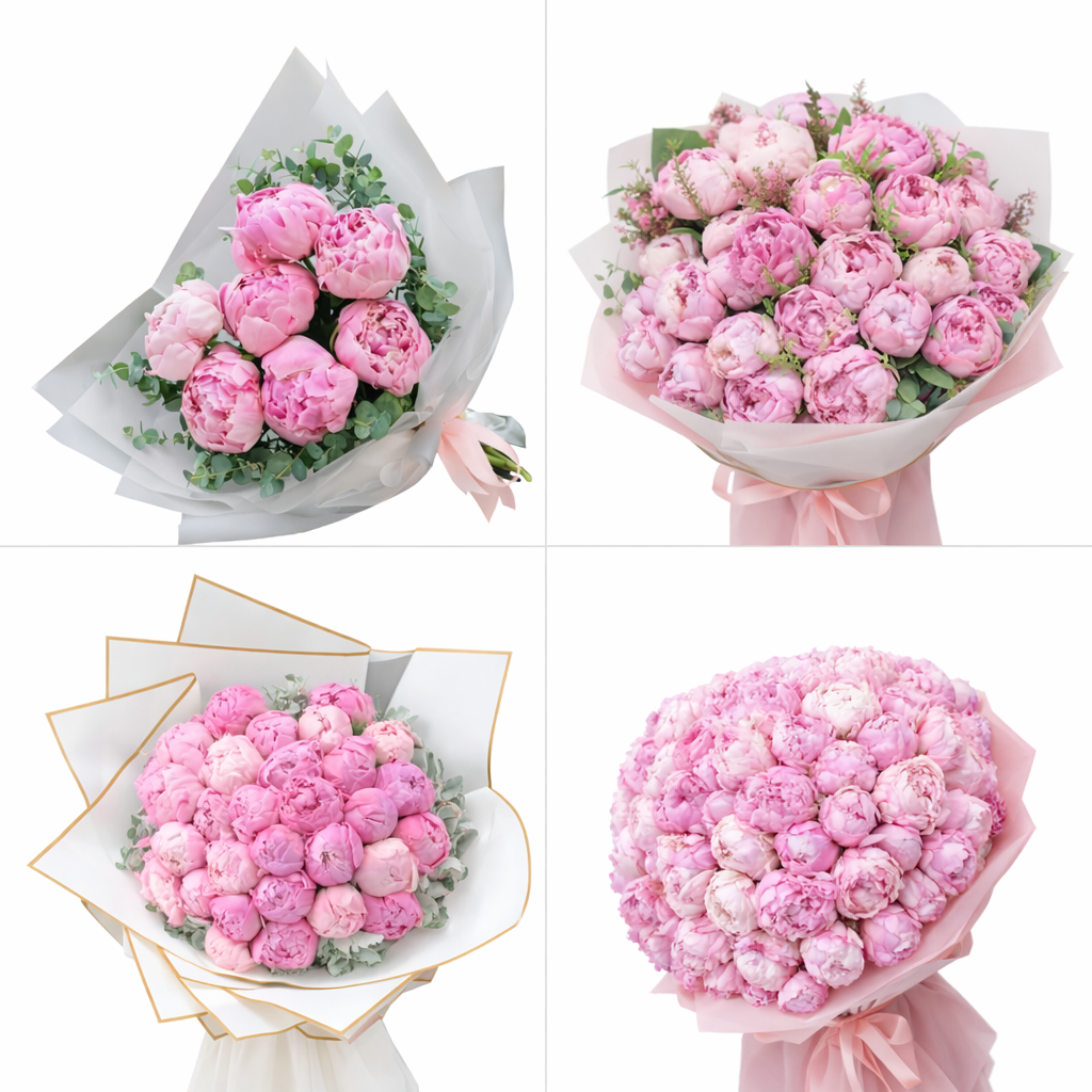 Pfingstrosen Lieferung in Bodrum | Same Day Service mit MarinaCicek.com